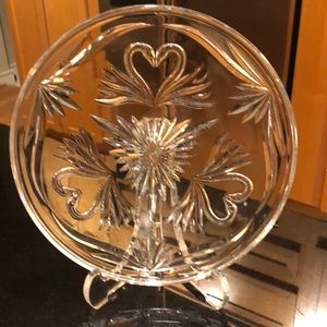 Waterford Wedding Collection Crystal Cake Plate